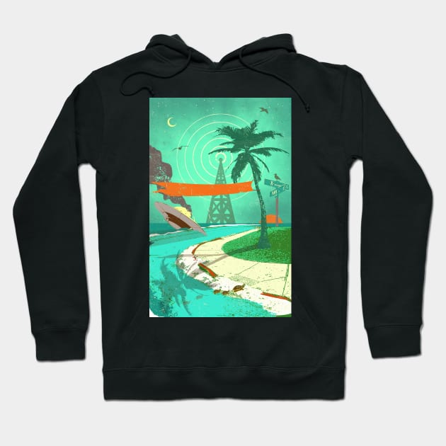 CRASH LANDING Hoodie by Showdeer